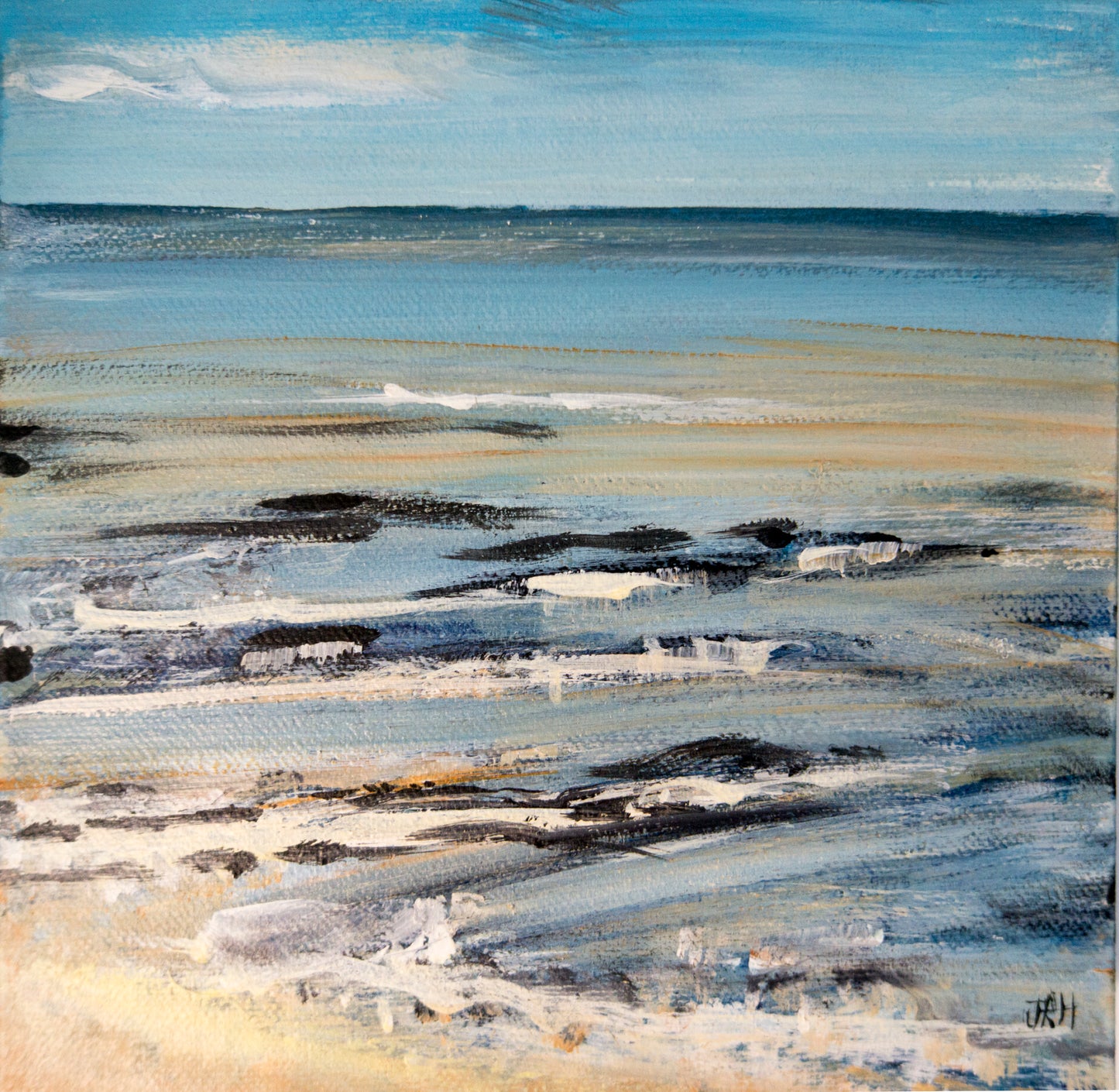 Ovingdean Beach SOLD Smart Deco Homeware Lighting and Art by Jacqueline hammond