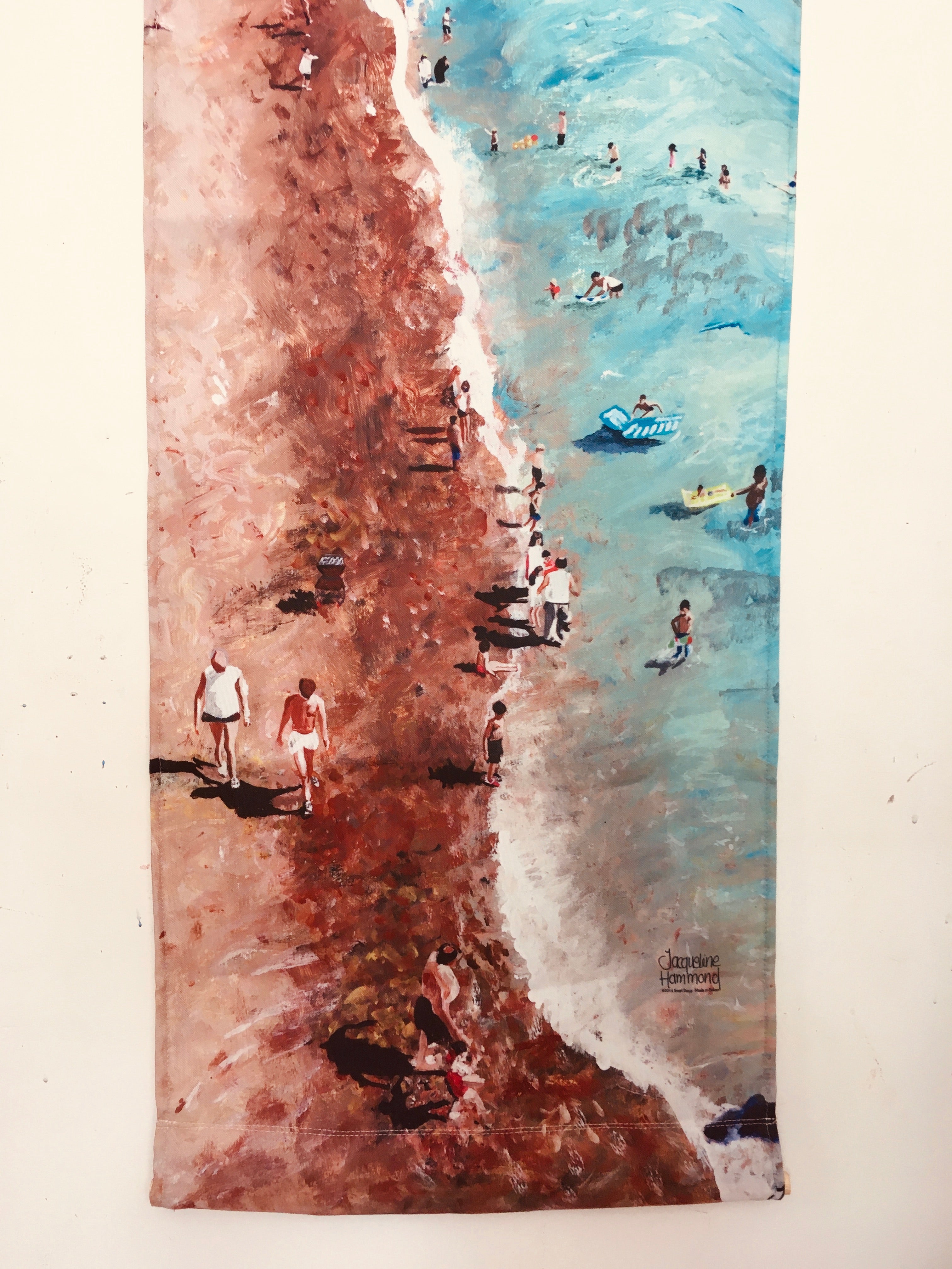 Print ‘Life's a Beach’ Wall Hanging
