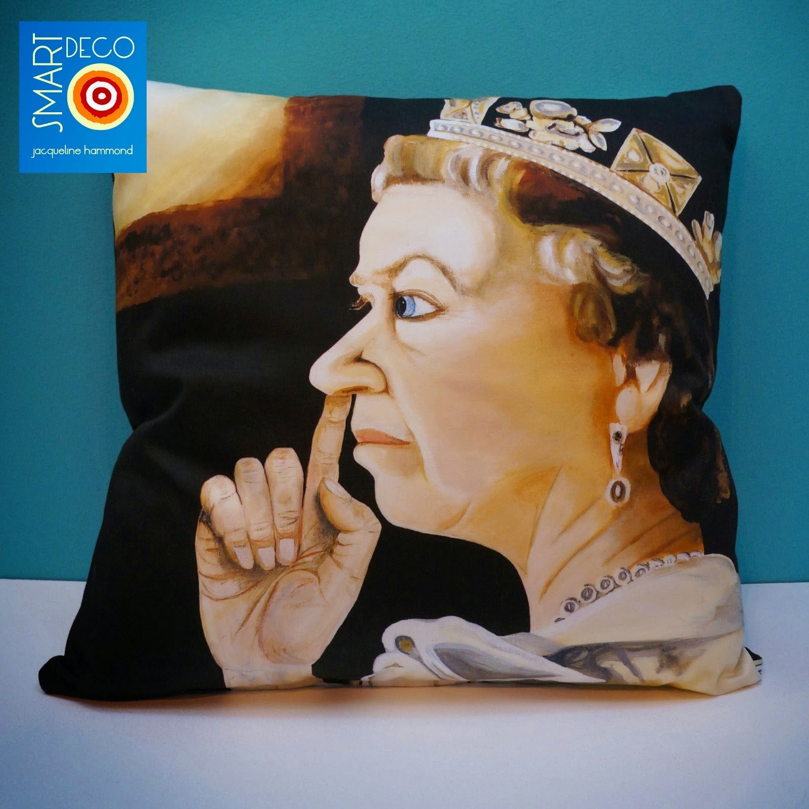 Queen Artwork Print Cushion Cover
