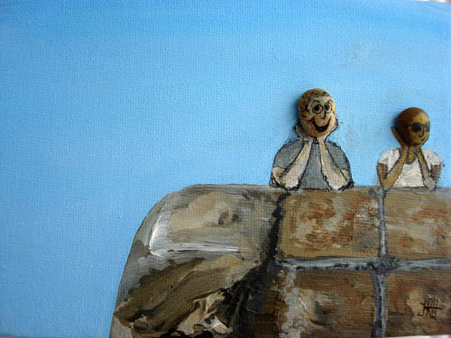 The Pebble Heads - Chuckling Smart Deco Homeware Lighting and Art by Jacqueline hammond