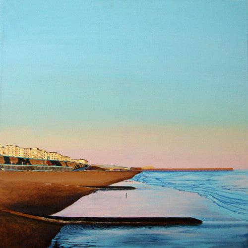 Painting - Kemptown Light - Brighton Sunsets SOLD Smart Deco Homeware Lighting and Art by Jacqueline hammond