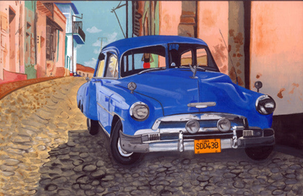 Trinidad Blue Smart Deco Homeware Lighting and Art by Jacqueline hammond