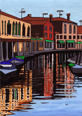 Venice One (SOLD) Smart Deco Homeware Lighting and Art by Jacqueline hammond