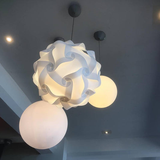 Smartylamps lighting up and looking cool at White Cliffs Cafe