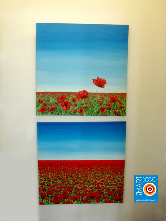 Cronton Sixth Form College﻿ choose Poppy Series painting to represent a future of peace and hope