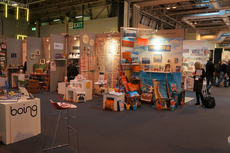 Smartdeco bring the beach to Birmingham and art off the wall at Spring Fair International