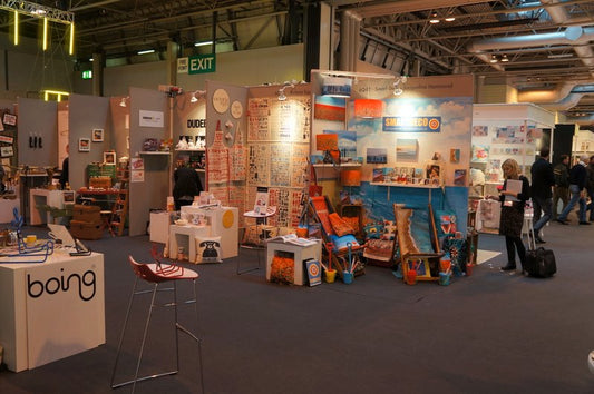 Smartdeco bring the beach to Birmingham and art off the wall at Spring Fair International