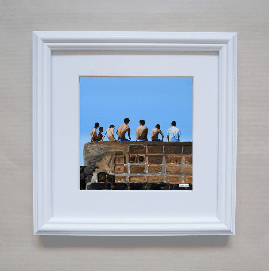 Print - The Lads  Smart Deco Homeware Lighting and Art by Jacqueline hammond
