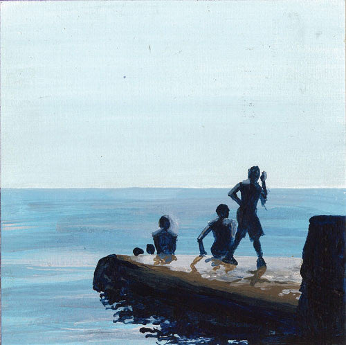 Original Painting - 2nd Mini - Sit & Throw  Smart Deco Homeware Lighting and Art by Jacqueline hammond