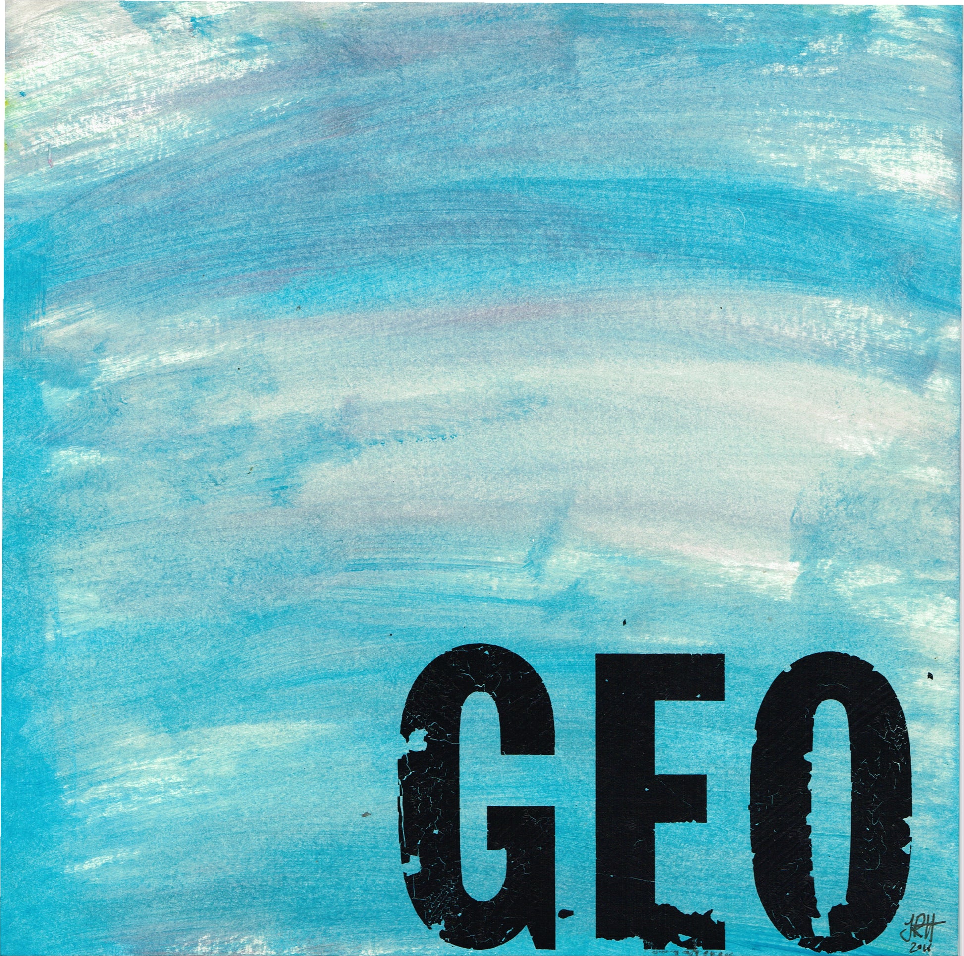 Original Painting - ECO - GEO  Smart Deco Homeware Lighting and Art by Jacqueline hammond