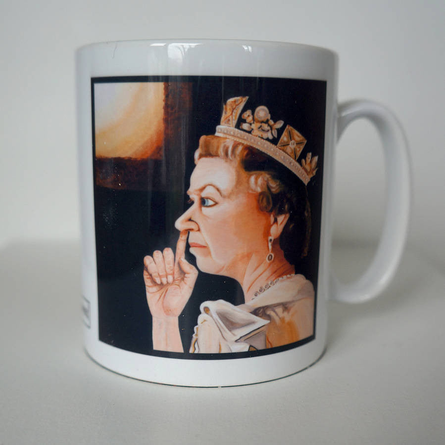 Queenie Ceramic Mug  Smart Deco Homeware Lighting and Art by Jacqueline hammond