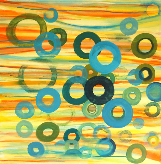 Life in Circles: Swimming