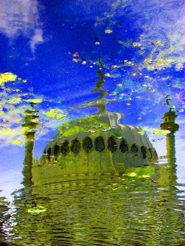 Acid Pavilion - Space Station Aqua  Smart Deco Homeware Lighting and Art by Jacqueline hammond