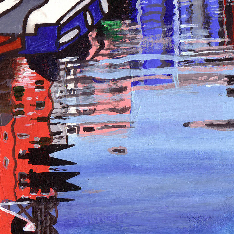 Print Of Painting Venice Four By Jacqueline Hammond  Smart Deco Homeware Lighting and Art by Jacqueline hammond