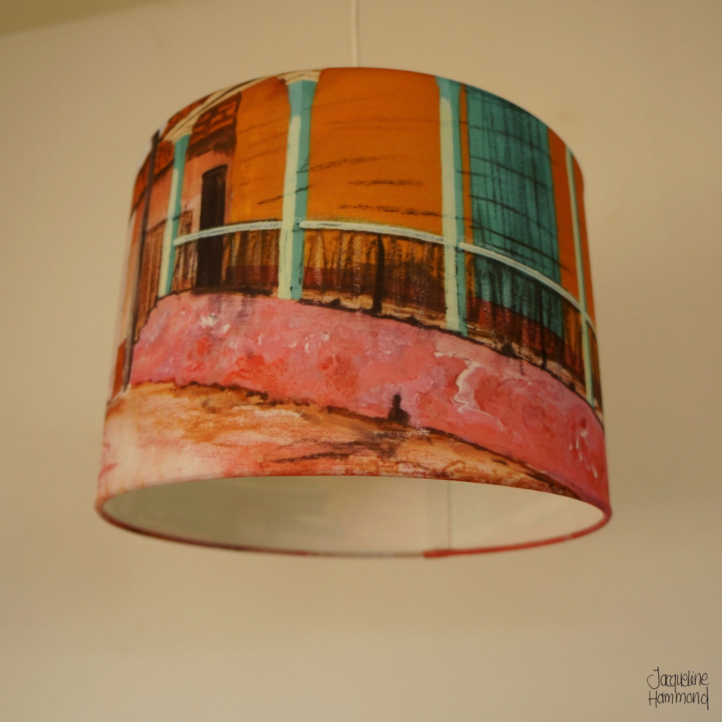 Lamp Shade - Cuban Car  Smart Deco Homeware Lighting and Art by Jacqueline hammond