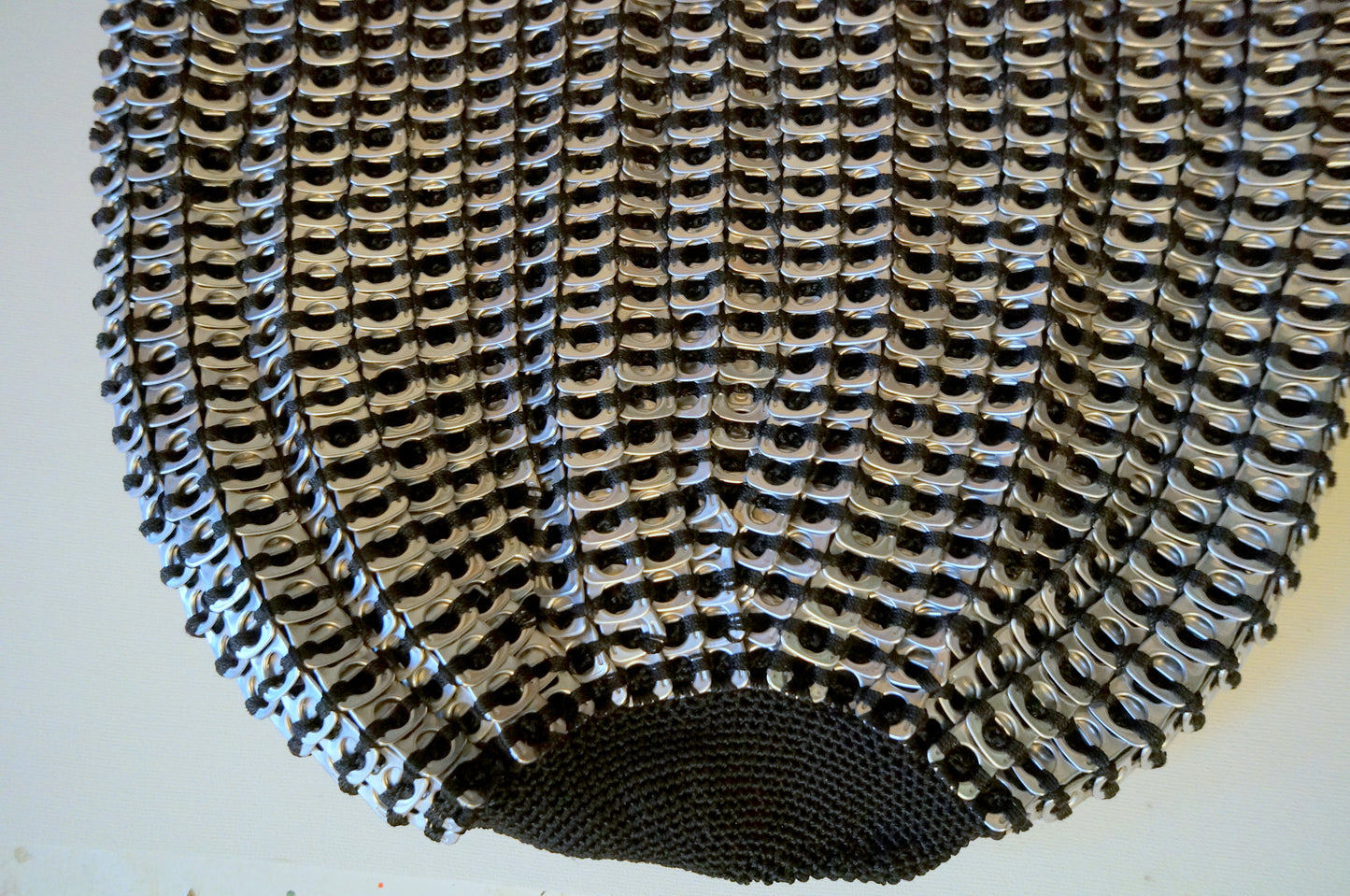 Plucky Upcycled Ring Pulls Bag  Smart Deco Homeware Lighting and Art by Jacqueline hammond