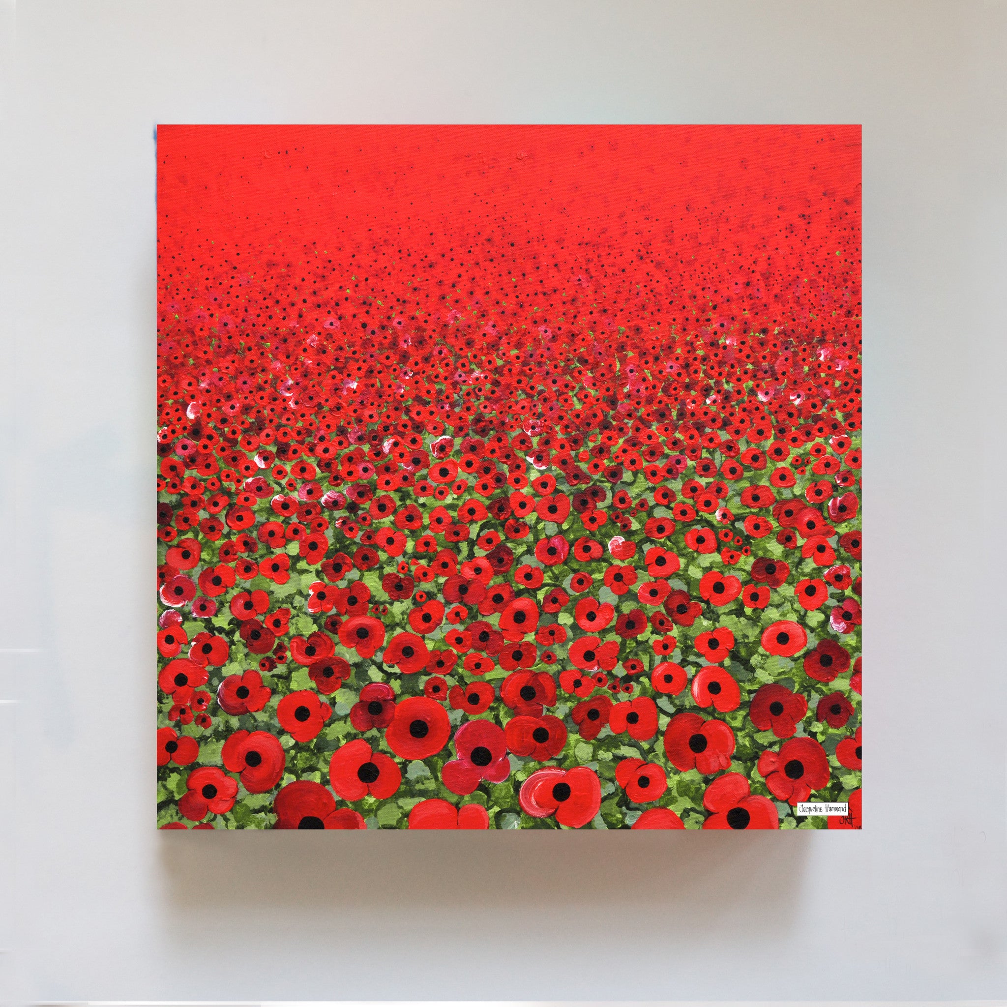 Print of Painting Remembrance Blast By Jacqueline Hammond  Smart Deco Homeware Lighting and Art by Jacqueline hammond