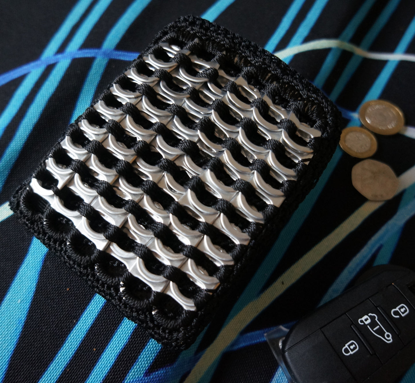 Recycled Ring Pull Wallet  Smart Deco Homeware Lighting and Art by Jacqueline hammond