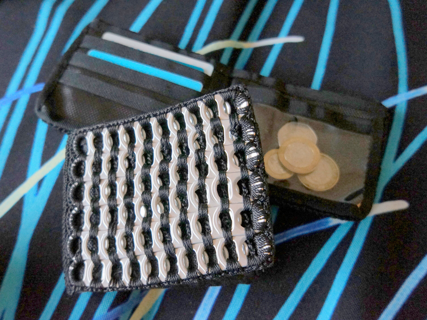 Recycled Ring Pull Wallet  Smart Deco Homeware Lighting and Art by Jacqueline hammond