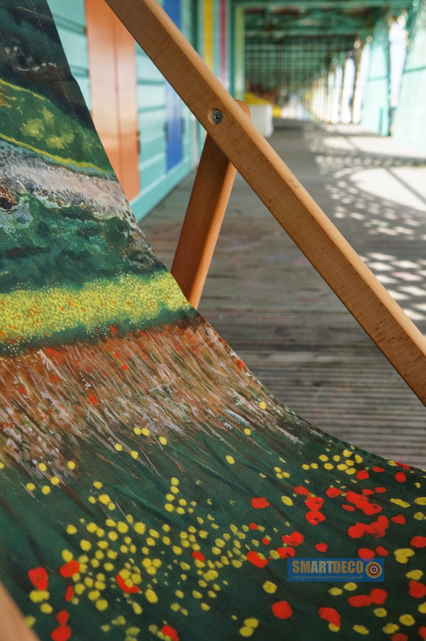Deckchair - Traditional Seaside - Santa Fe Fields  Smart Deco Homeware Lighting and Art by Jacqueline hammond