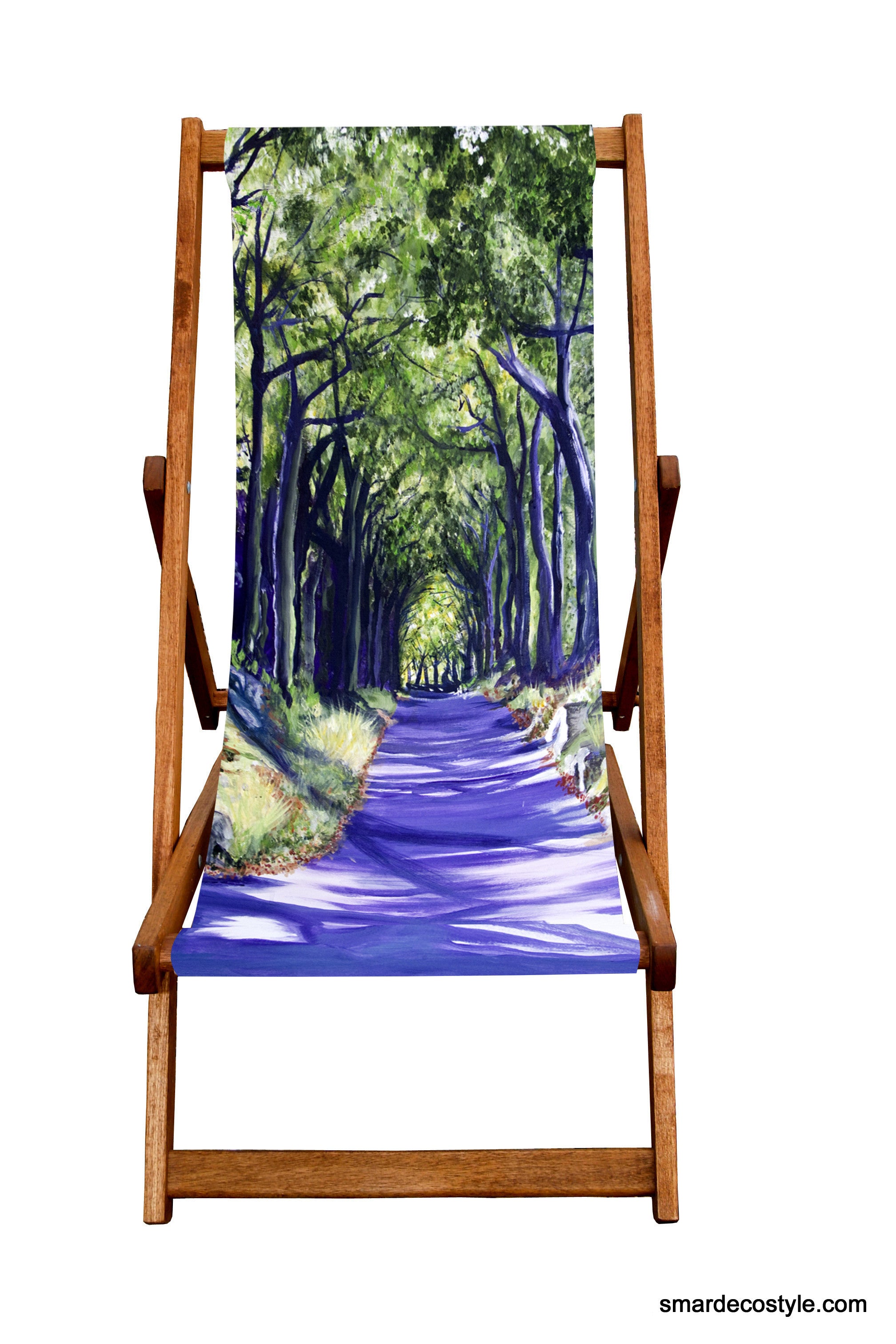 Deckchair - Traditional Seaside  - Country Lane  Smart Deco Homeware Lighting and Art by Jacqueline hammond