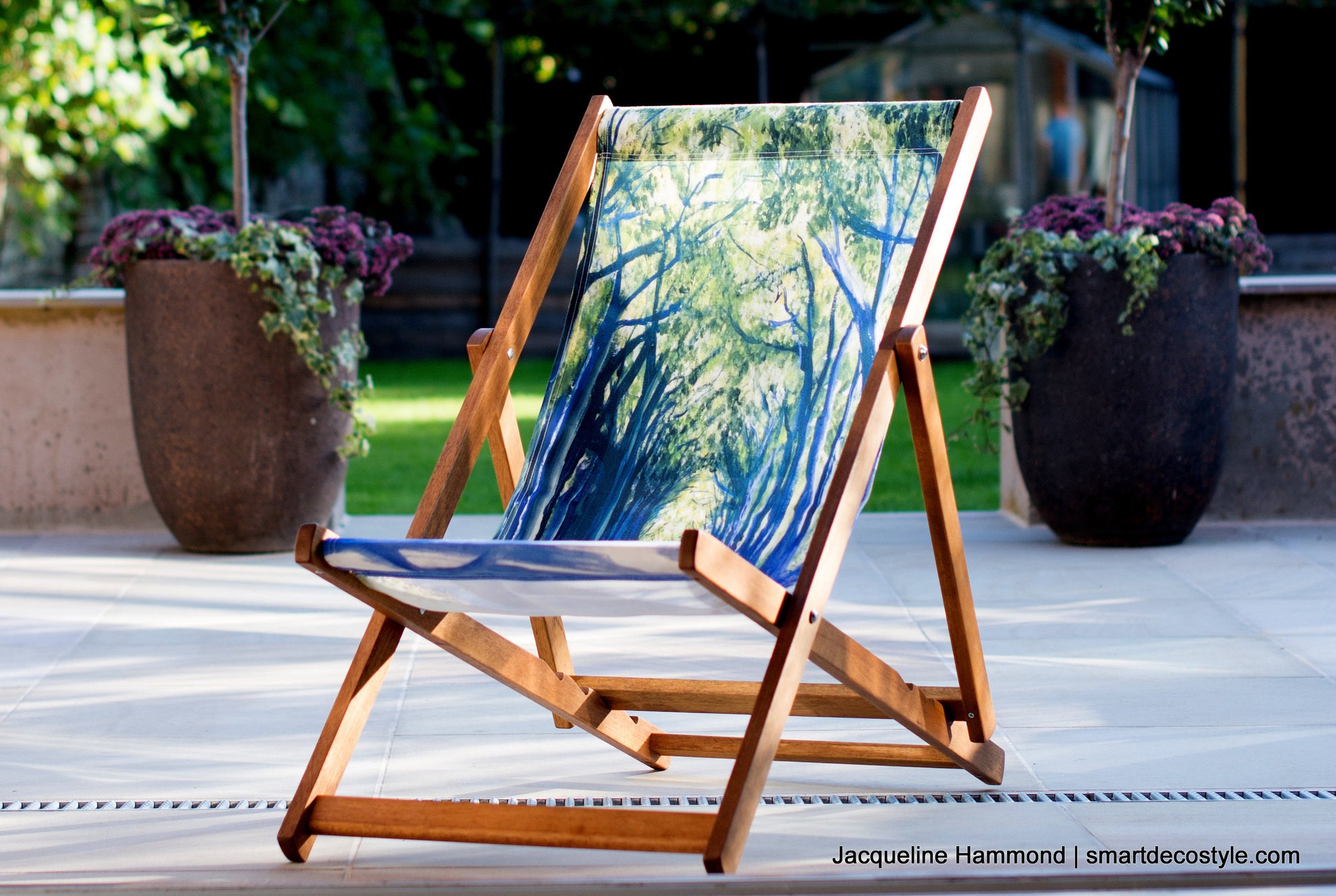 Deckchair - Traditional Seaside  - Country Lane  Smart Deco Homeware Lighting and Art by Jacqueline hammond