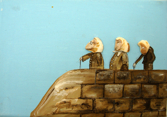 The Pebble Heads - Grandmas (SOLD)  Smart Deco Homeware Lighting and Art by Jacqueline hammond