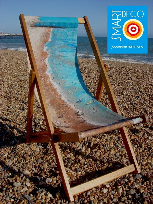 Deckchair - Traditional Seaside - Life's a Beach