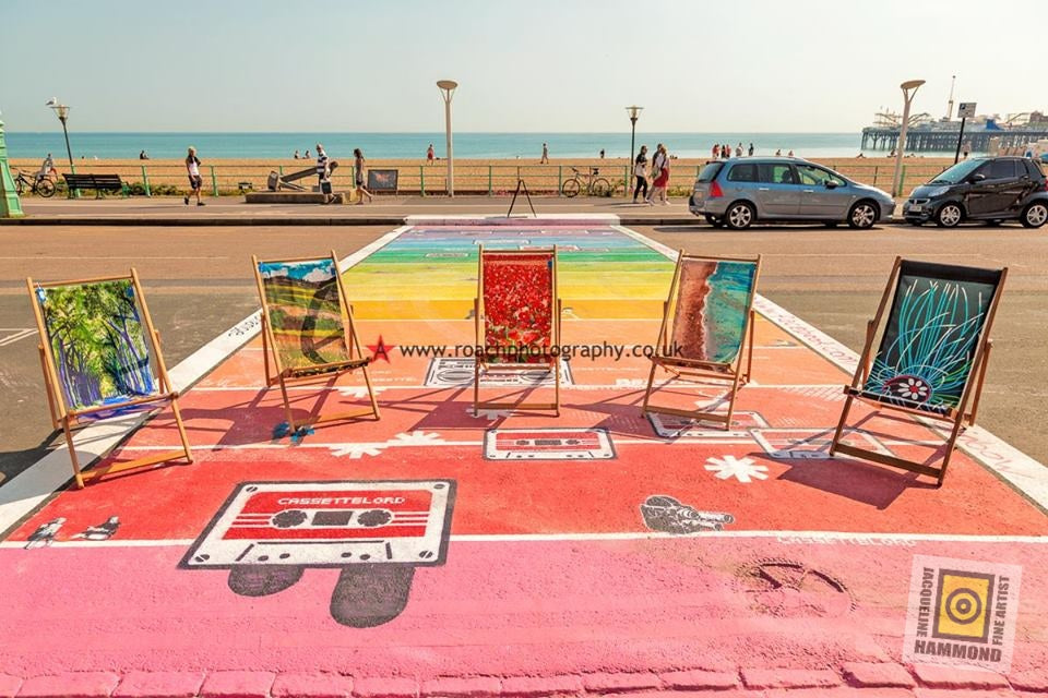 Deckchair - Traditional Seaside - Life's a Beach