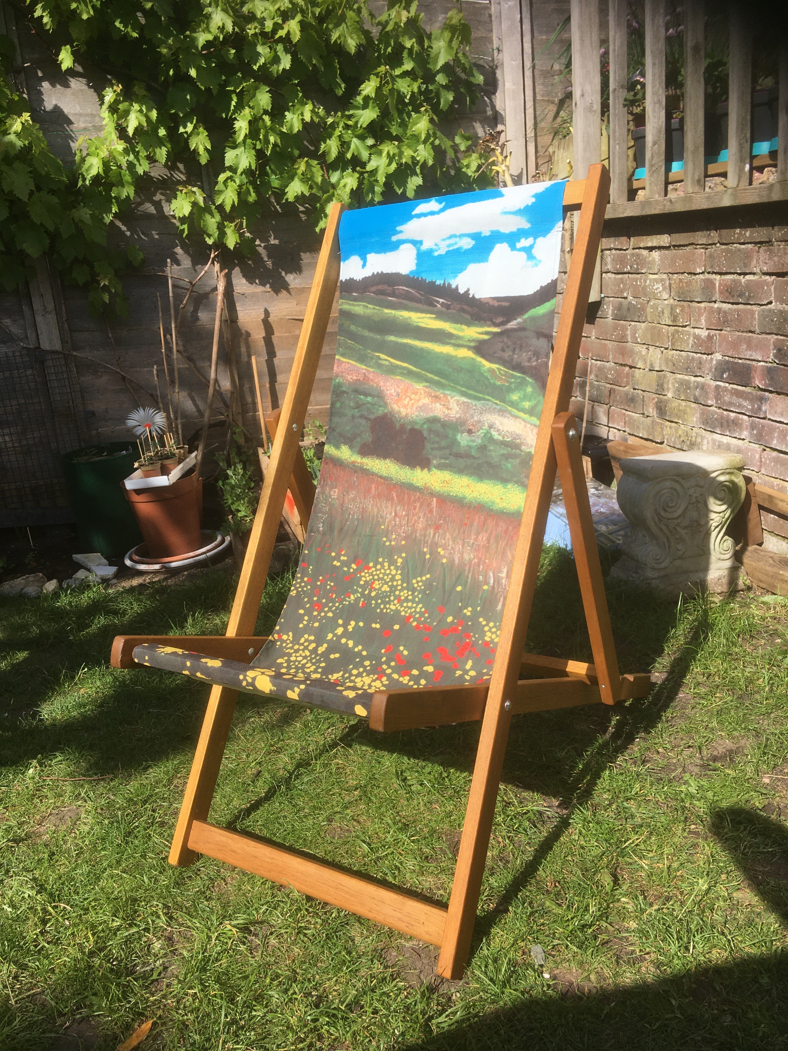 Deckchair - Traditional Seaside - Santa Fe Fields
