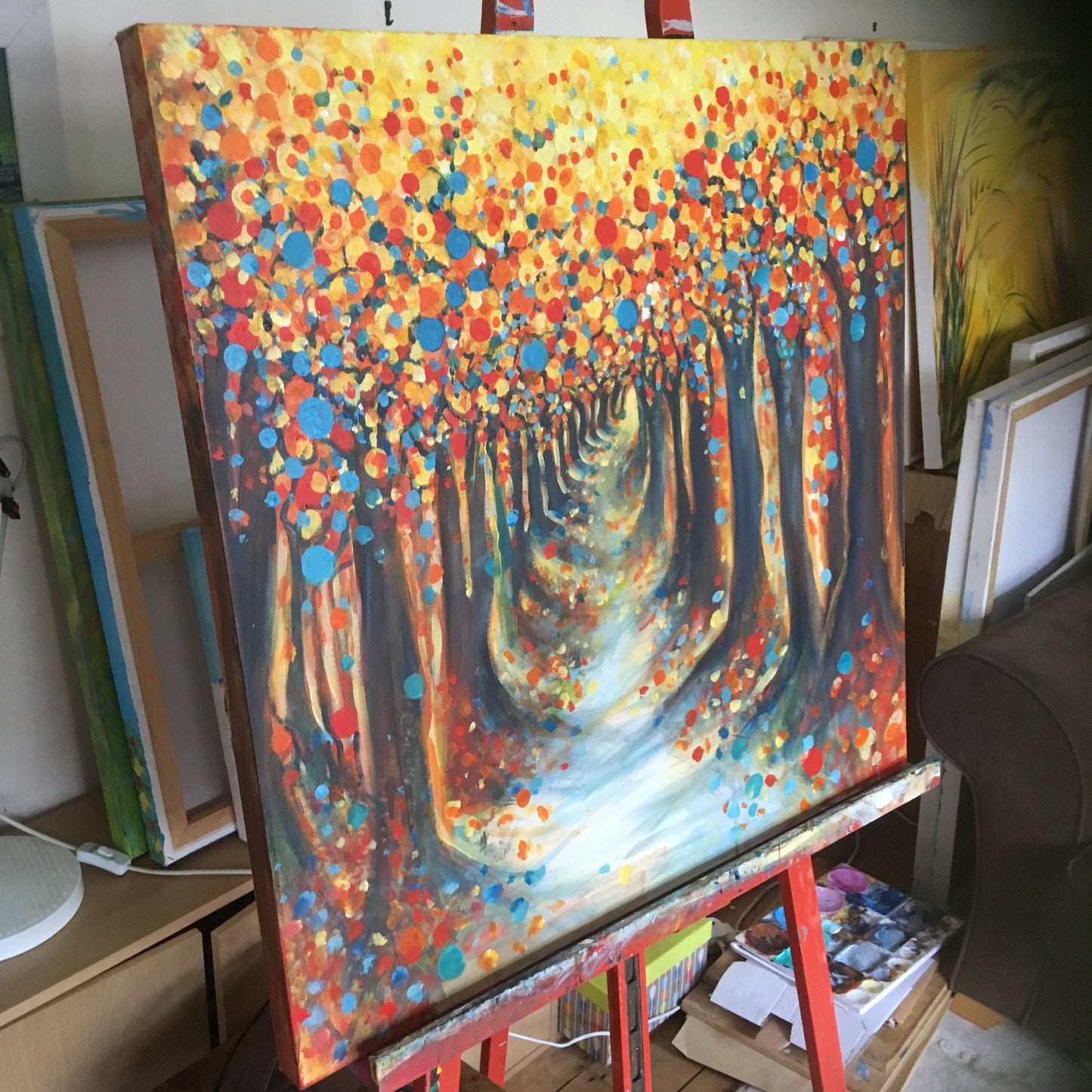 Original - Autumn Avenue of Trees