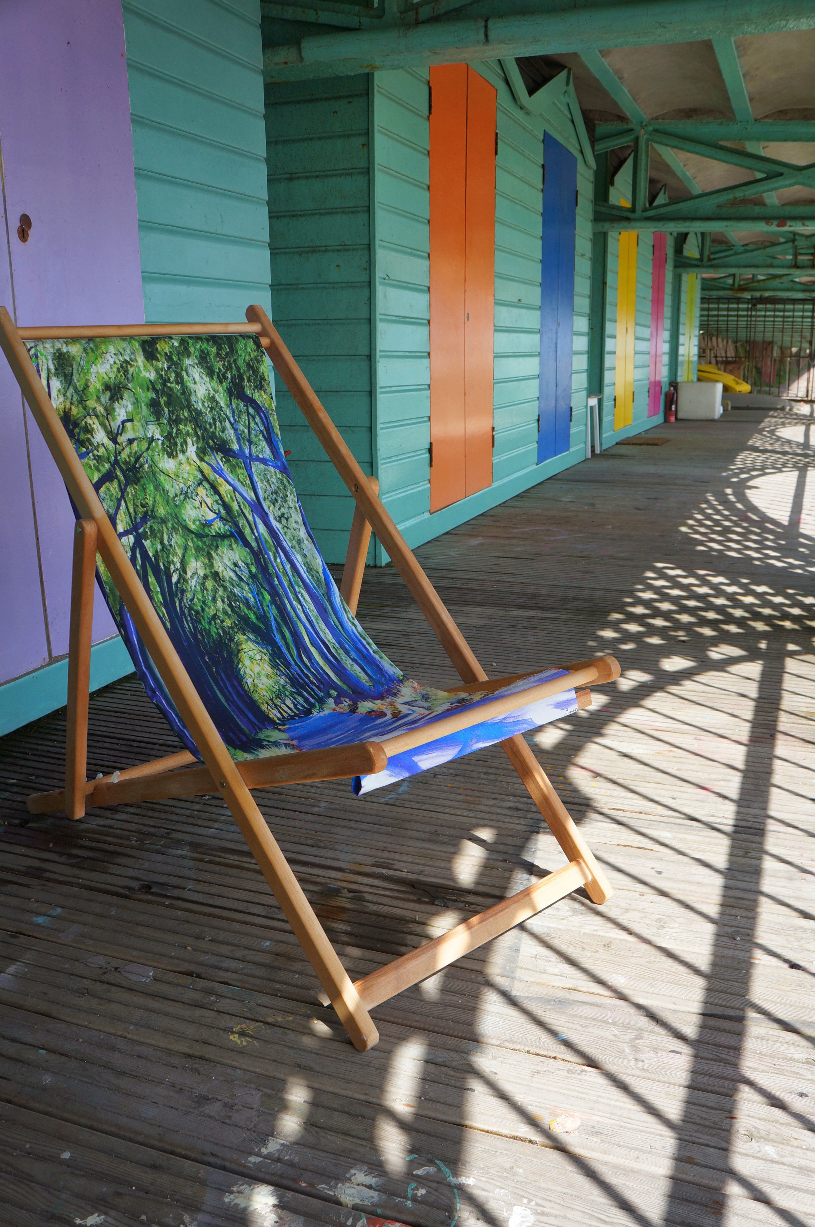 Deckchair - Traditional Seaside  - Country Lane
