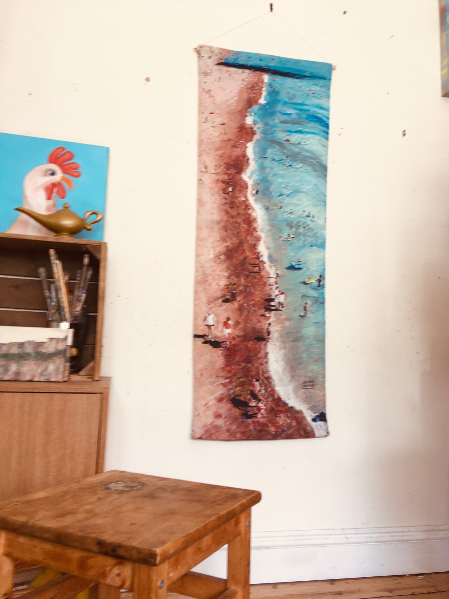 Print ‘Life's a Beach’ Wall Hanging