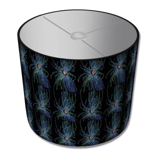 Lamp Shade - Ultraviolet Jellyfish  Smart Deco Homeware Lighting and Art by Jacqueline hammond