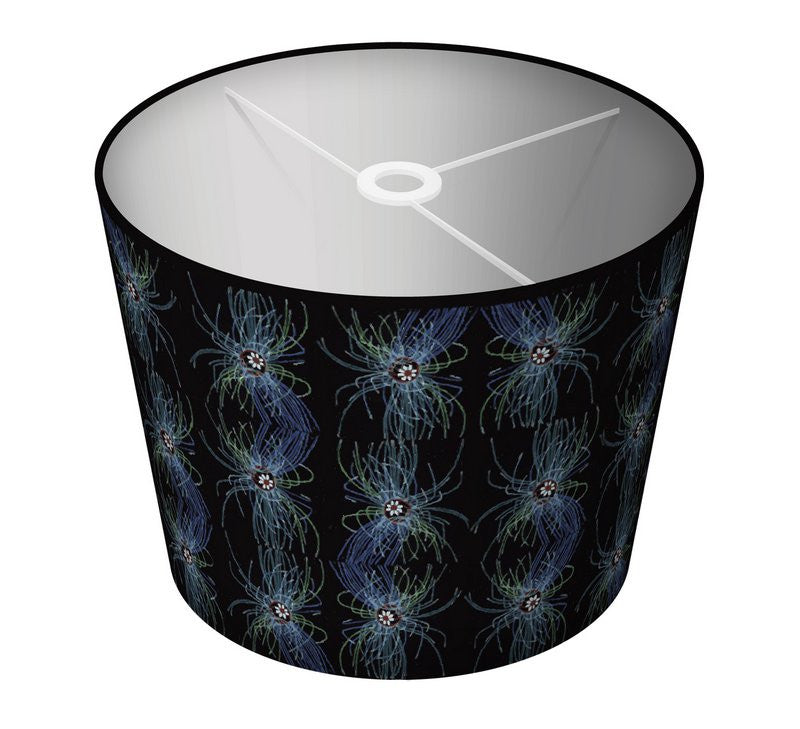 Lamp Shade - Ultraviolet Jellyfish  Smart Deco Homeware Lighting and Art by Jacqueline hammond