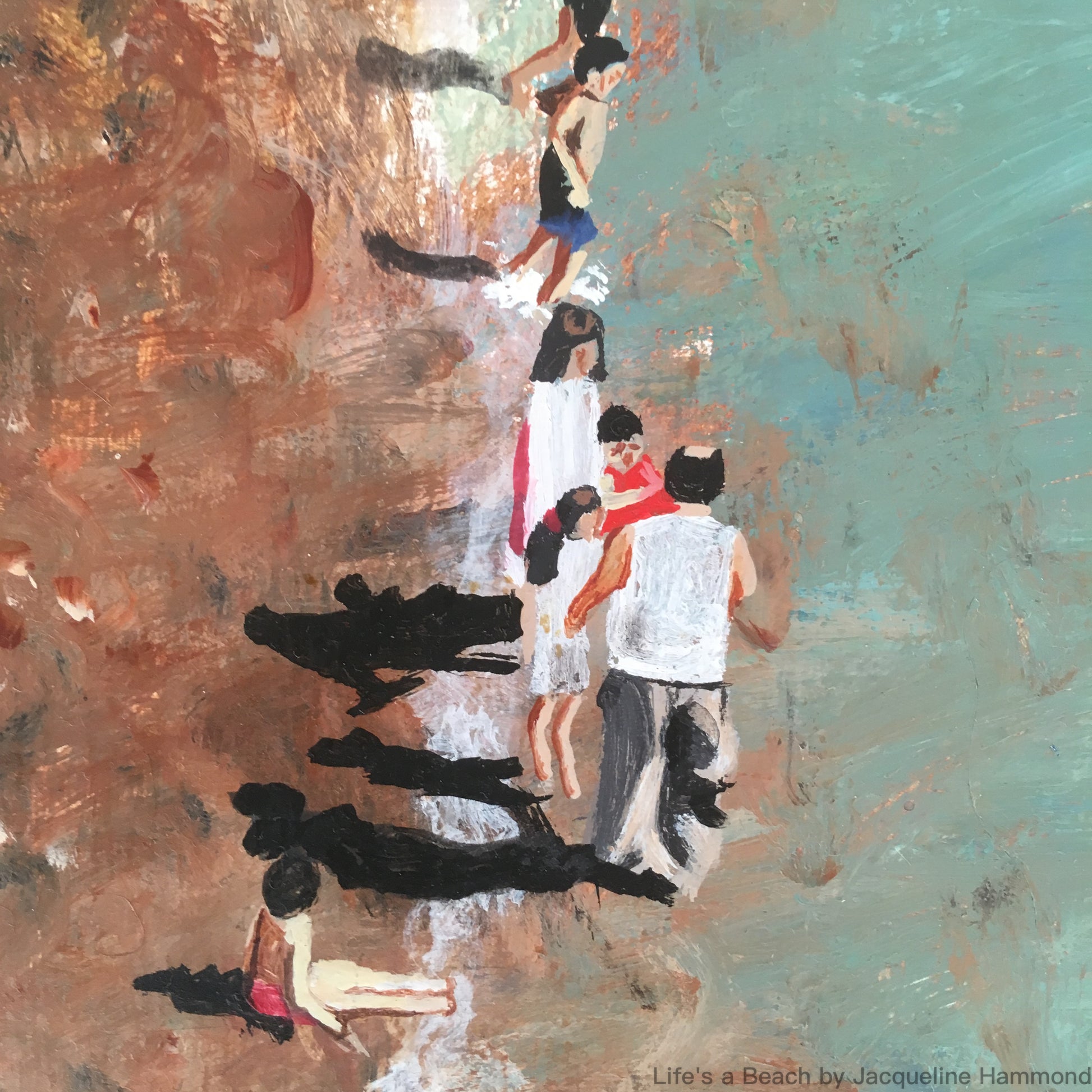 Life's a Beach  Smart Deco Homeware Lighting and Art by Jacqueline hammond