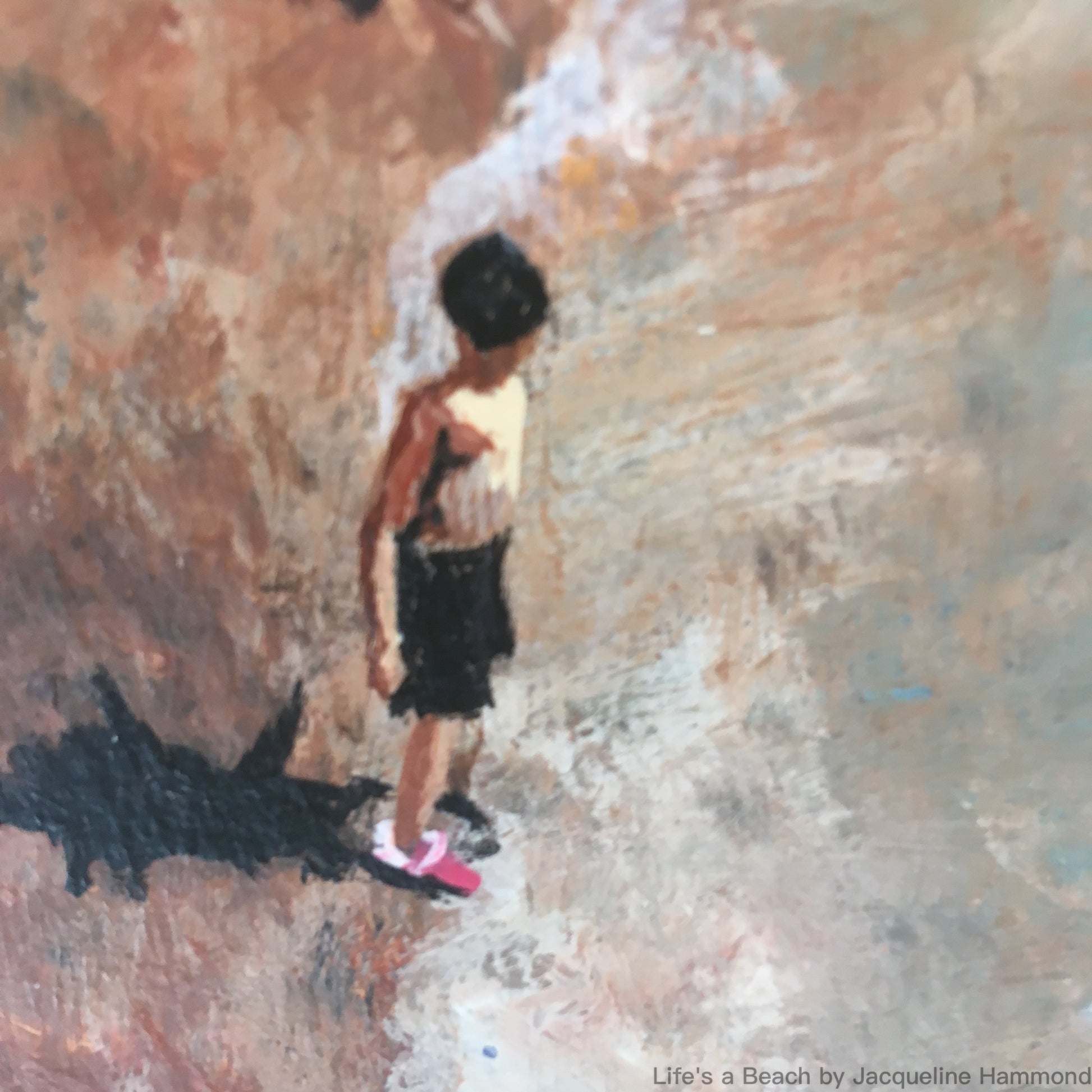 Life's a Beach  Smart Deco Homeware Lighting and Art by Jacqueline hammond