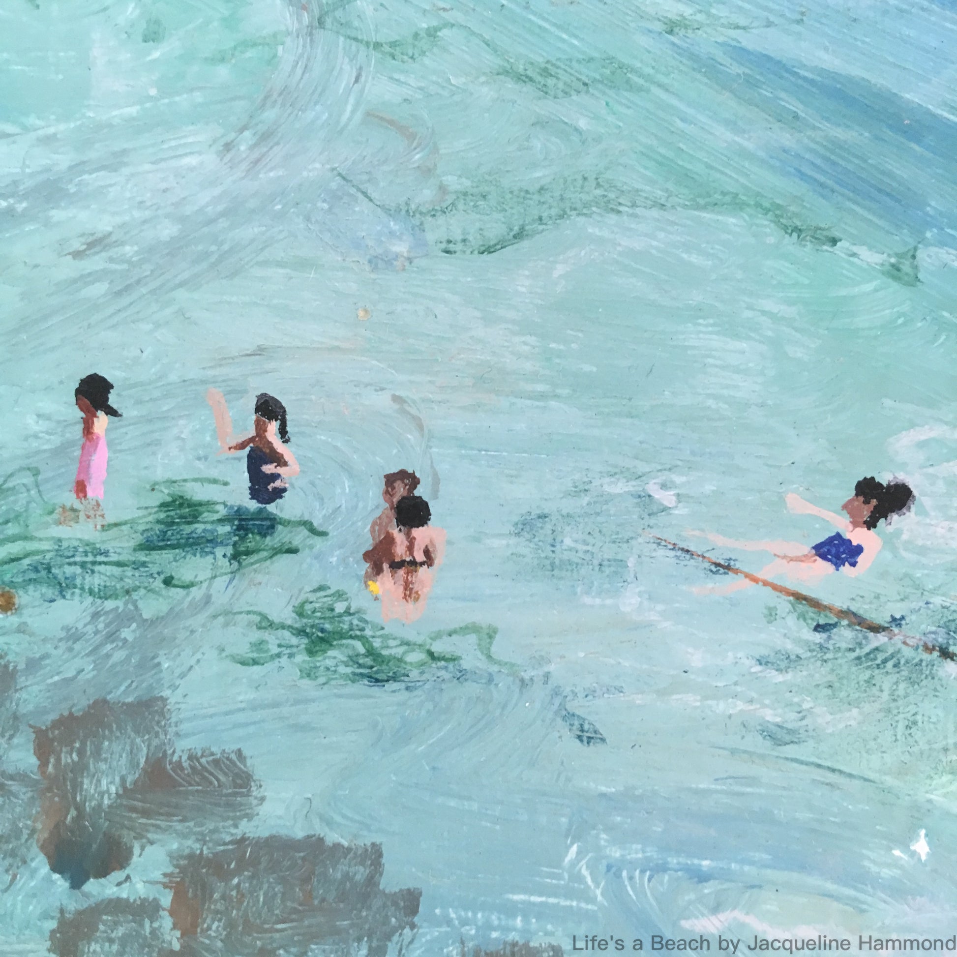 Life's a Beach  Smart Deco Homeware Lighting and Art by Jacqueline hammond