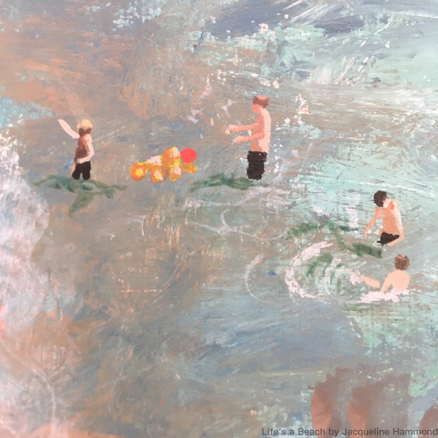 Life's a Beach  Smart Deco Homeware Lighting and Art by Jacqueline hammond