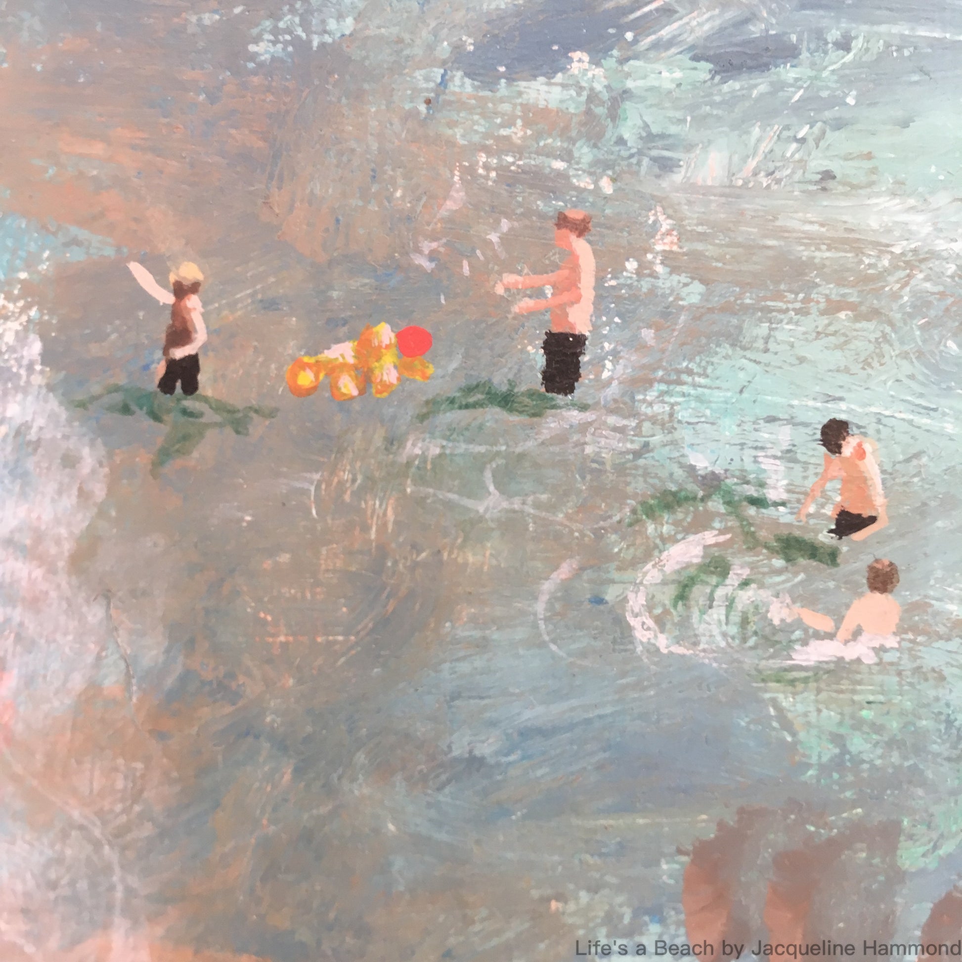 Life's a Beach  Smart Deco Homeware Lighting and Art by Jacqueline hammond