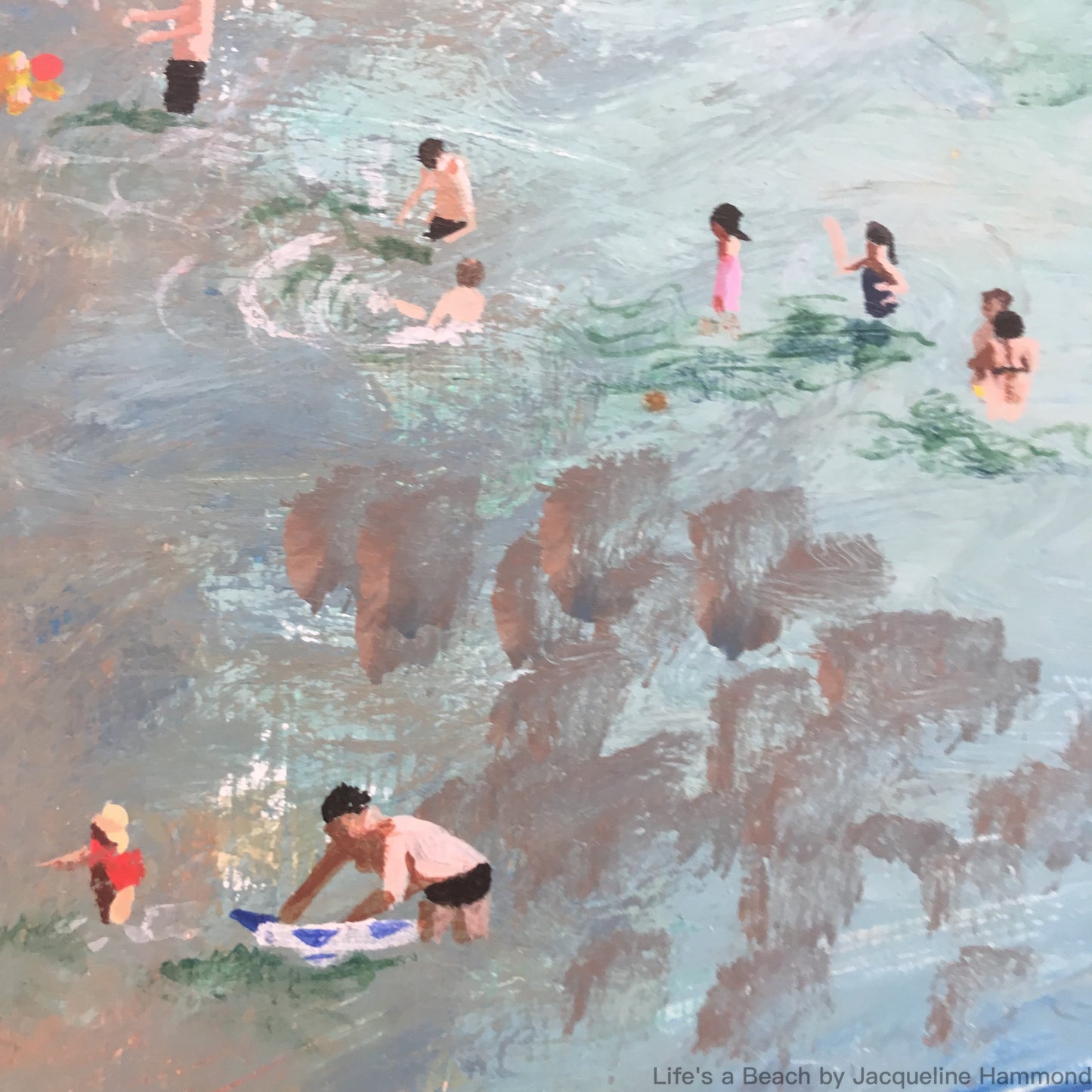 Life's a Beach  Smart Deco Homeware Lighting and Art by Jacqueline hammond