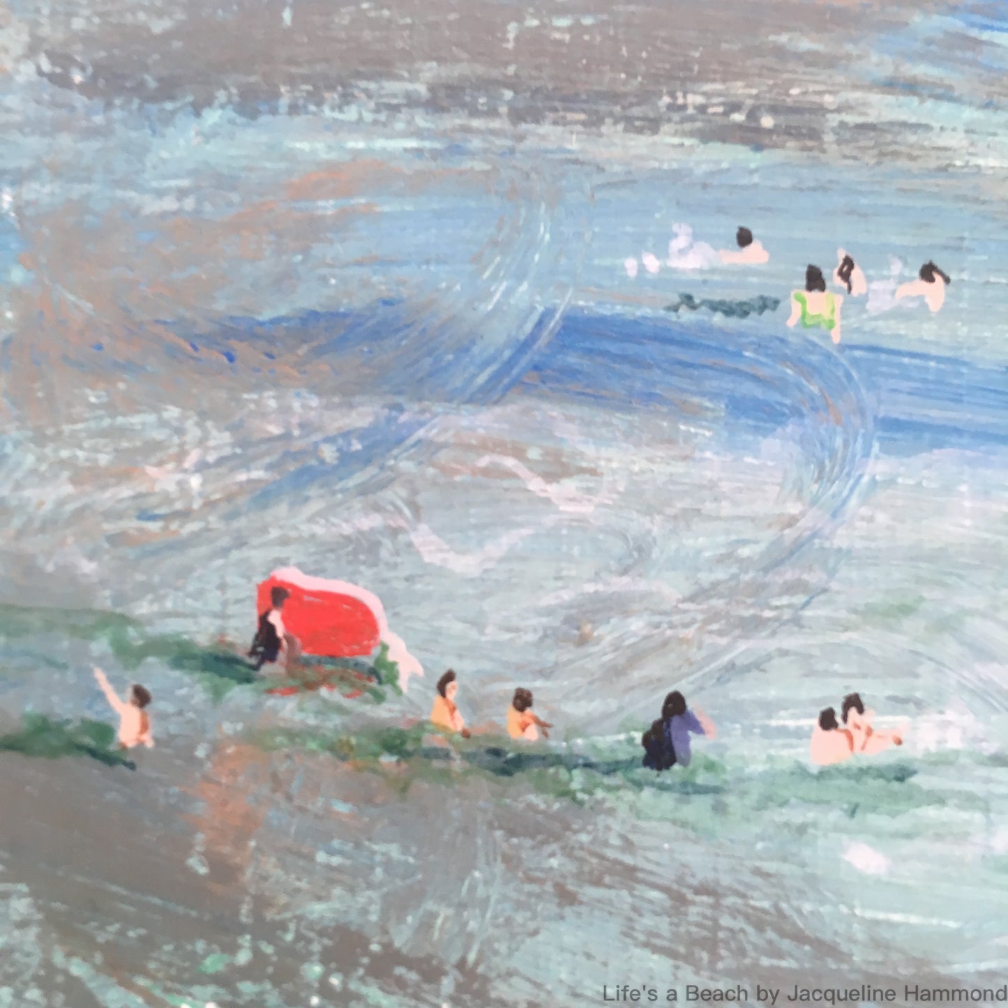 Life's a Beach  Smart Deco Homeware Lighting and Art by Jacqueline hammond