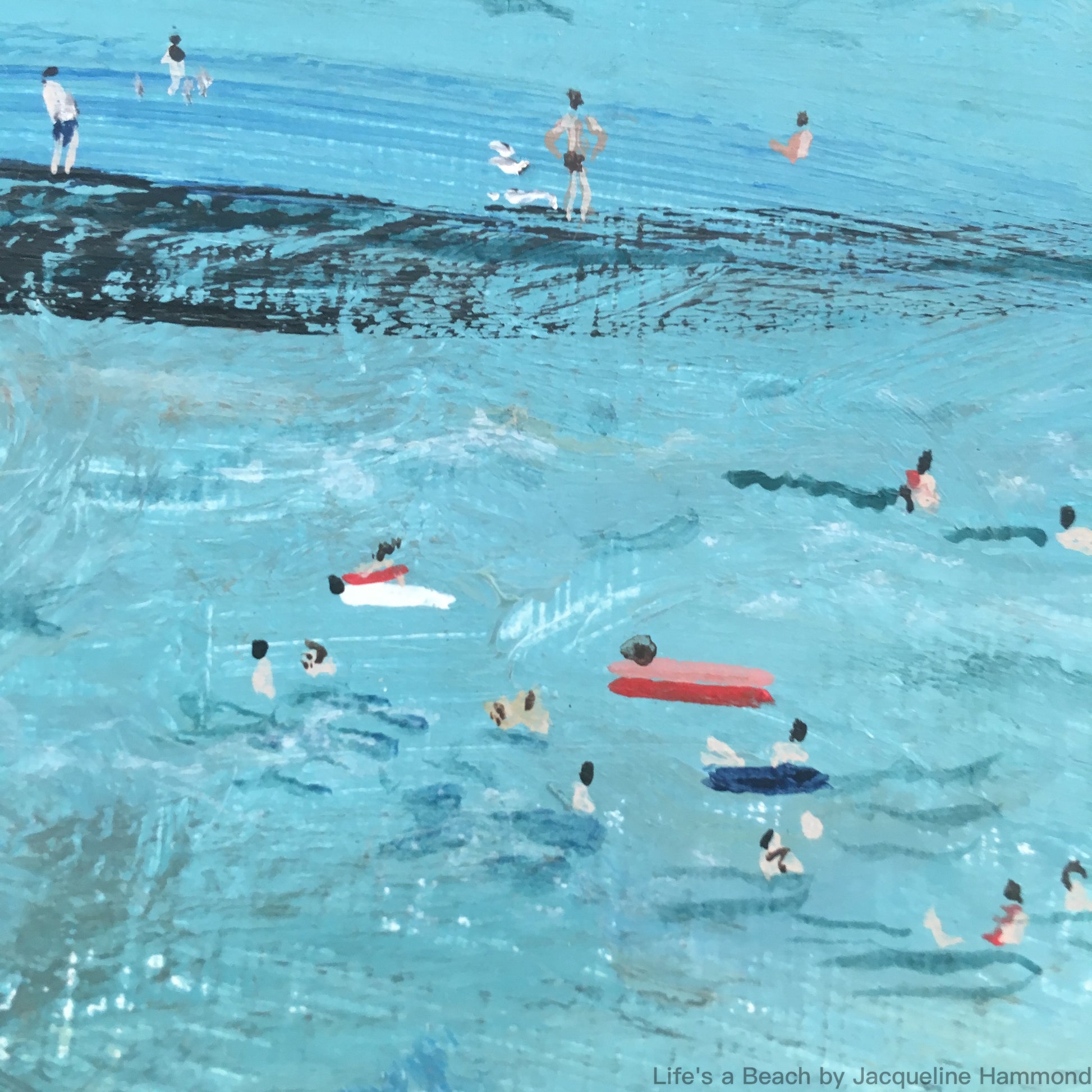 Life's a Beach  Smart Deco Homeware Lighting and Art by Jacqueline hammond