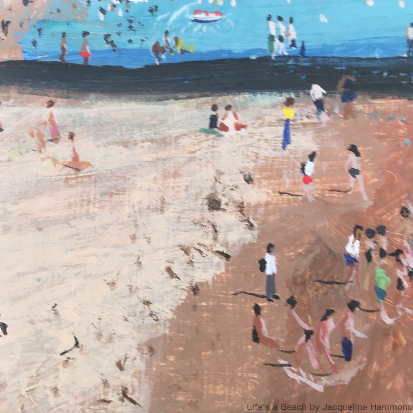 Life's a Beach  Smart Deco Homeware Lighting and Art by Jacqueline hammond