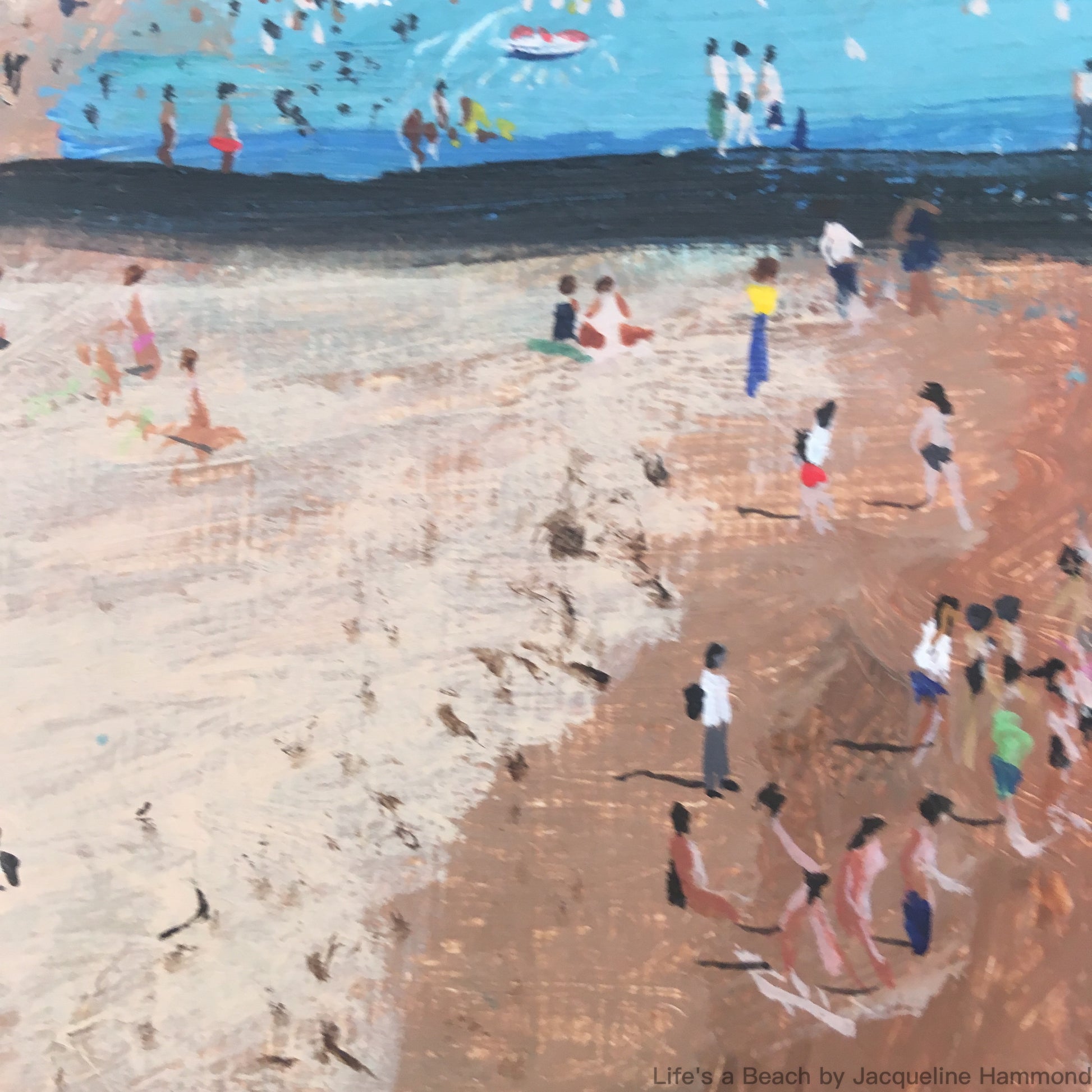 Life's a Beach  Smart Deco Homeware Lighting and Art by Jacqueline hammond