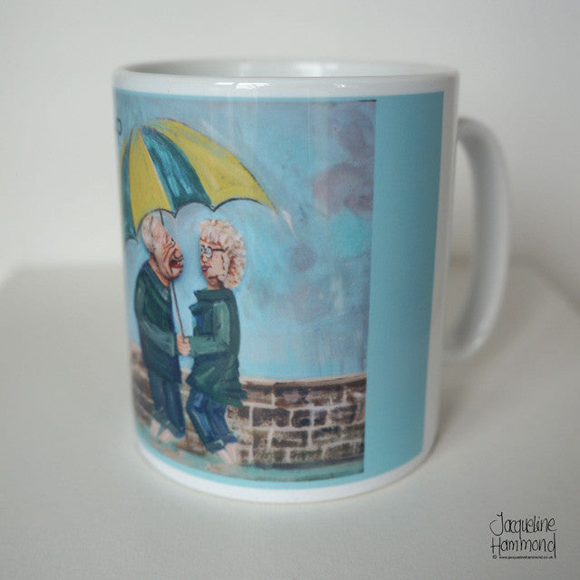 Pebble Heads - Ceramic Mug - It's Just a Storm in a Teacup Dear  Smart Deco Homeware Lighting and Art by Jacqueline hammond