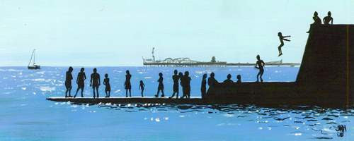 Panoramic Parade  Smart Deco Homeware Lighting and Art by Jacqueline hammond