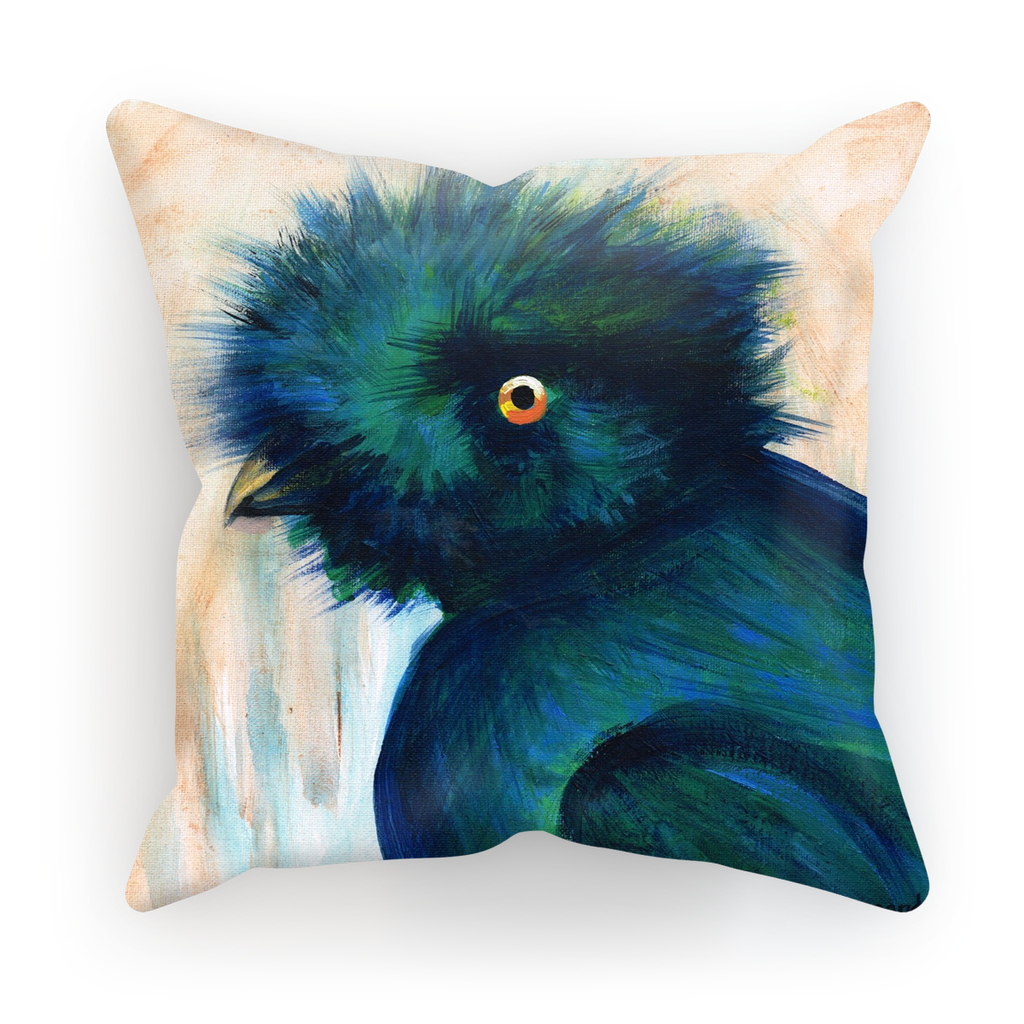 Bad Hair Day Cushion  Smart Deco Homeware Lighting and Art by Jacqueline hammond