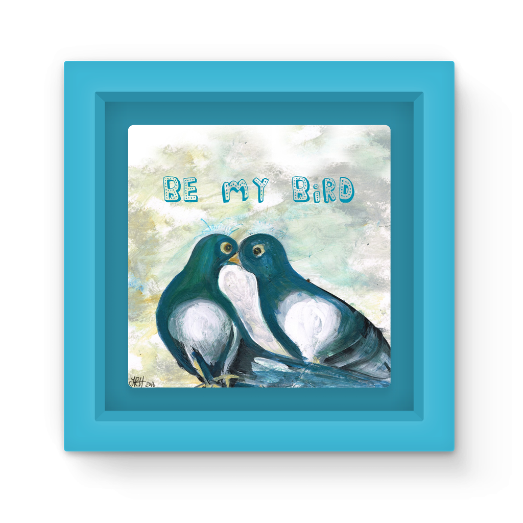Love Pigeons Magnet Frame  Smart Deco Homeware Lighting and Art by Jacqueline hammond
