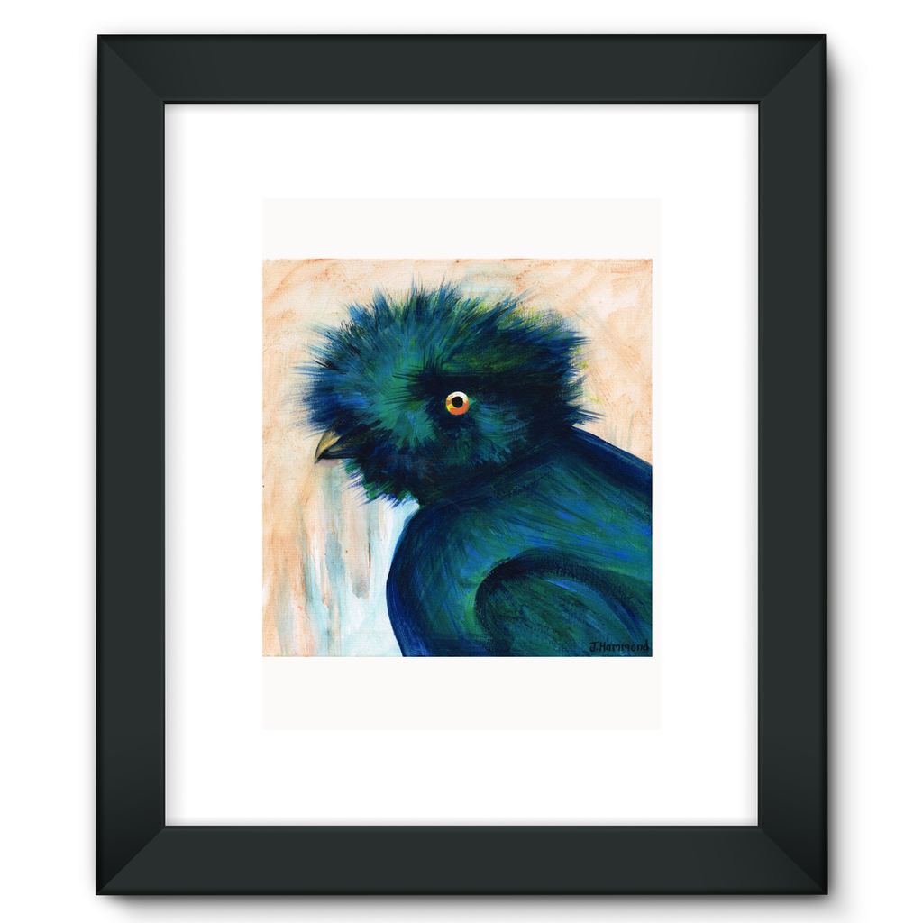 Bad Hair Day Framed Fine Art Print  Smart Deco Homeware Lighting and Art by Jacqueline hammond